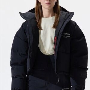 Women's Black Bomber Jacket